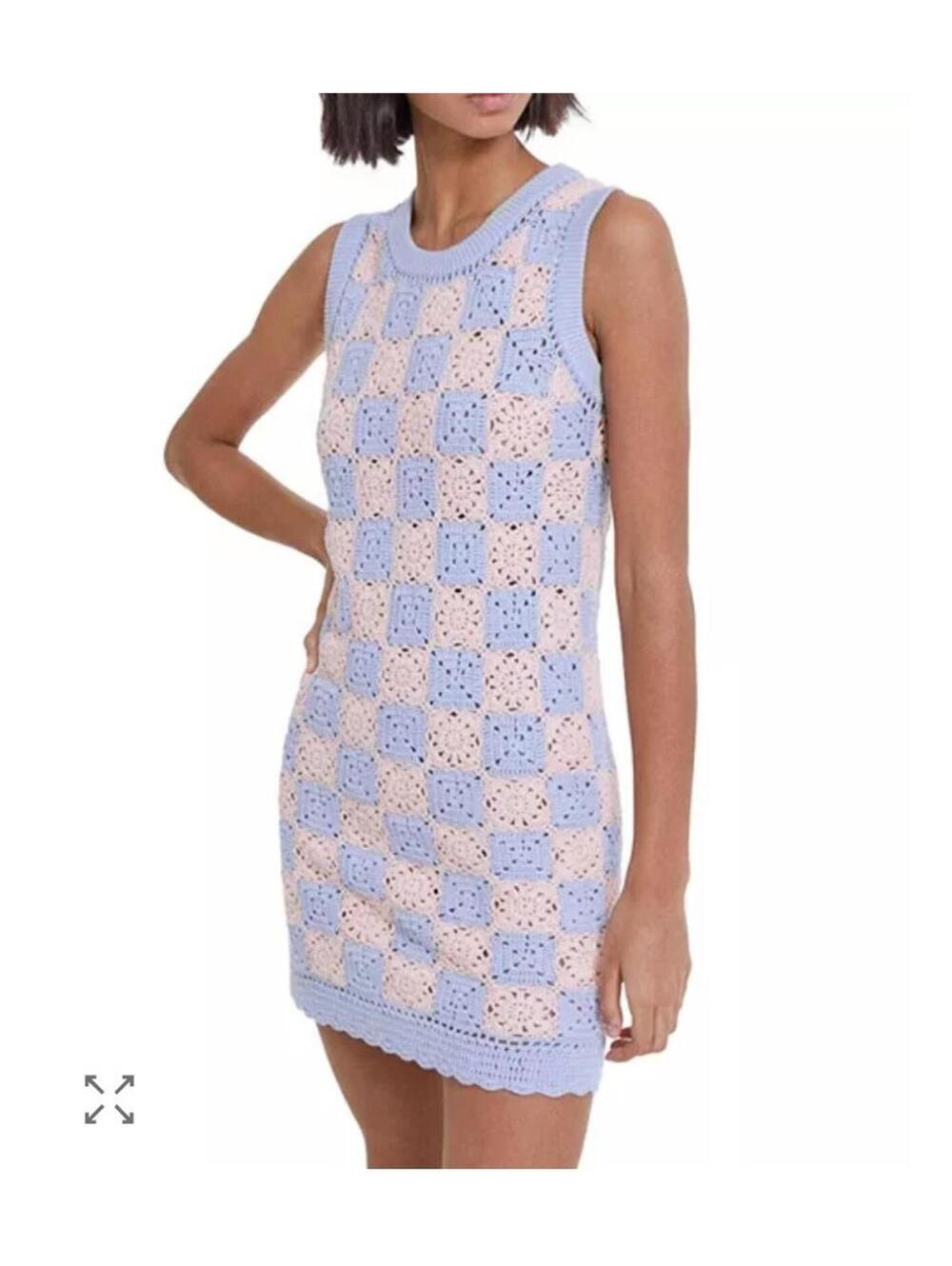 The Kooples Crochet Mini Dress (3)
